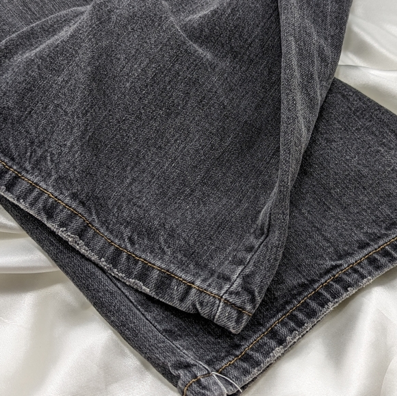 626 Blue Men's US 44x32 Big & Tall Dark Gray Premium Vintage Y2K Denim Jeans - Picture 9 of 9
